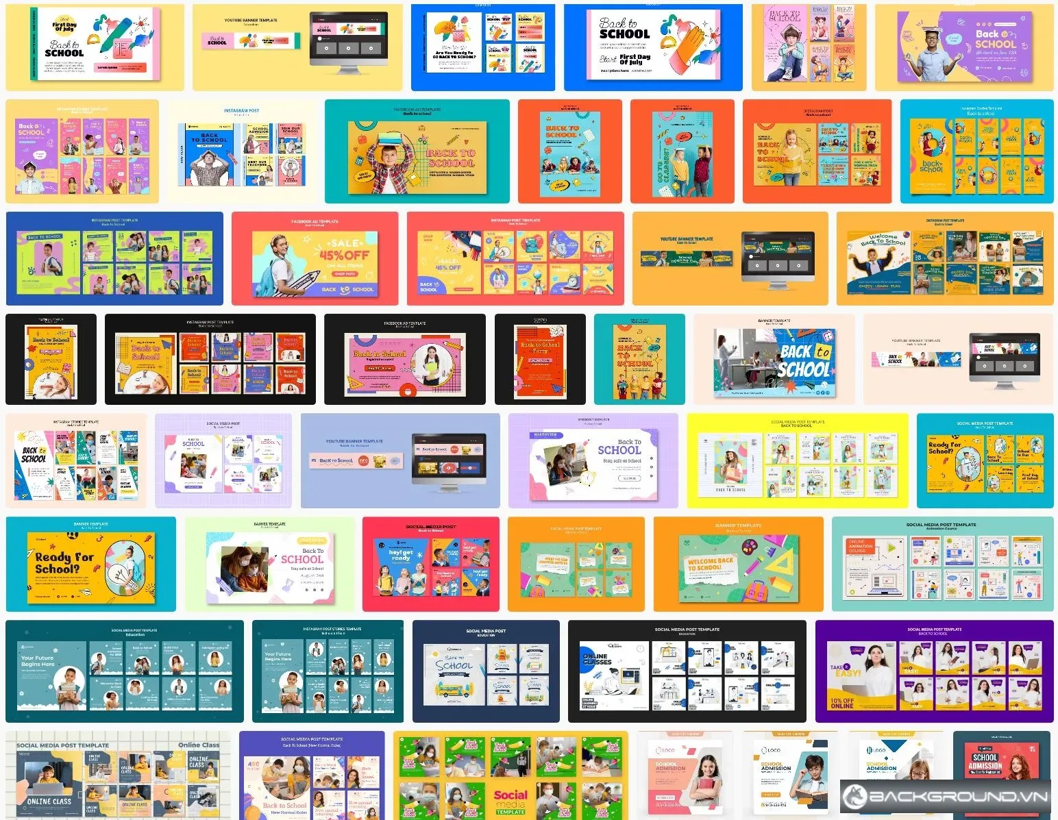 49+ Banner trường học