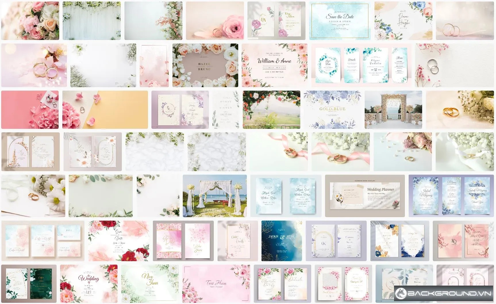 Background cưới