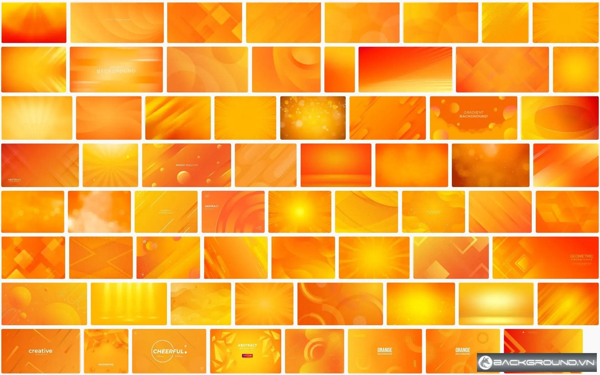 Background màu cam