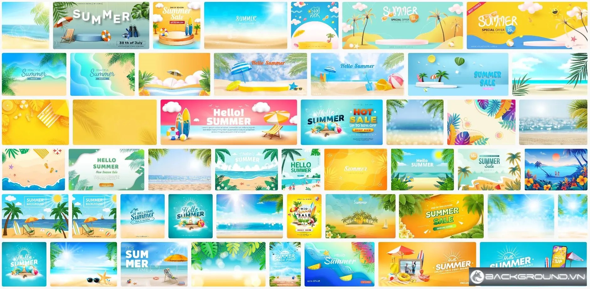 Background mùa hè