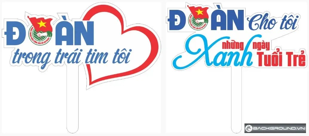 2+ Hashtag cầm tay đại hội Đoàn
