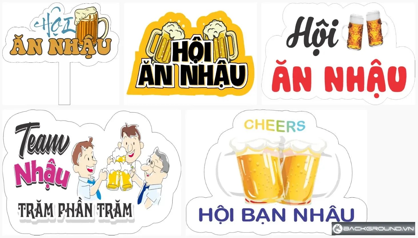 5+ Hashtag cầm tay hội bạn nhậu
