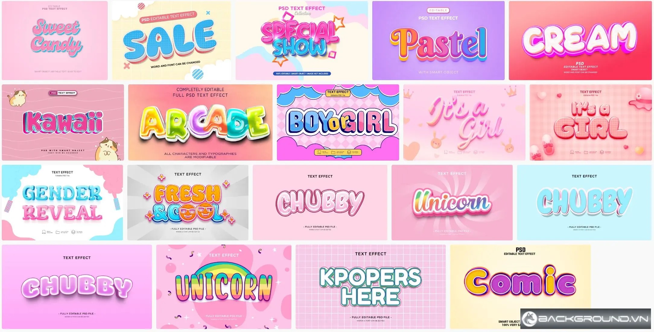 19+ Text Effect Cute