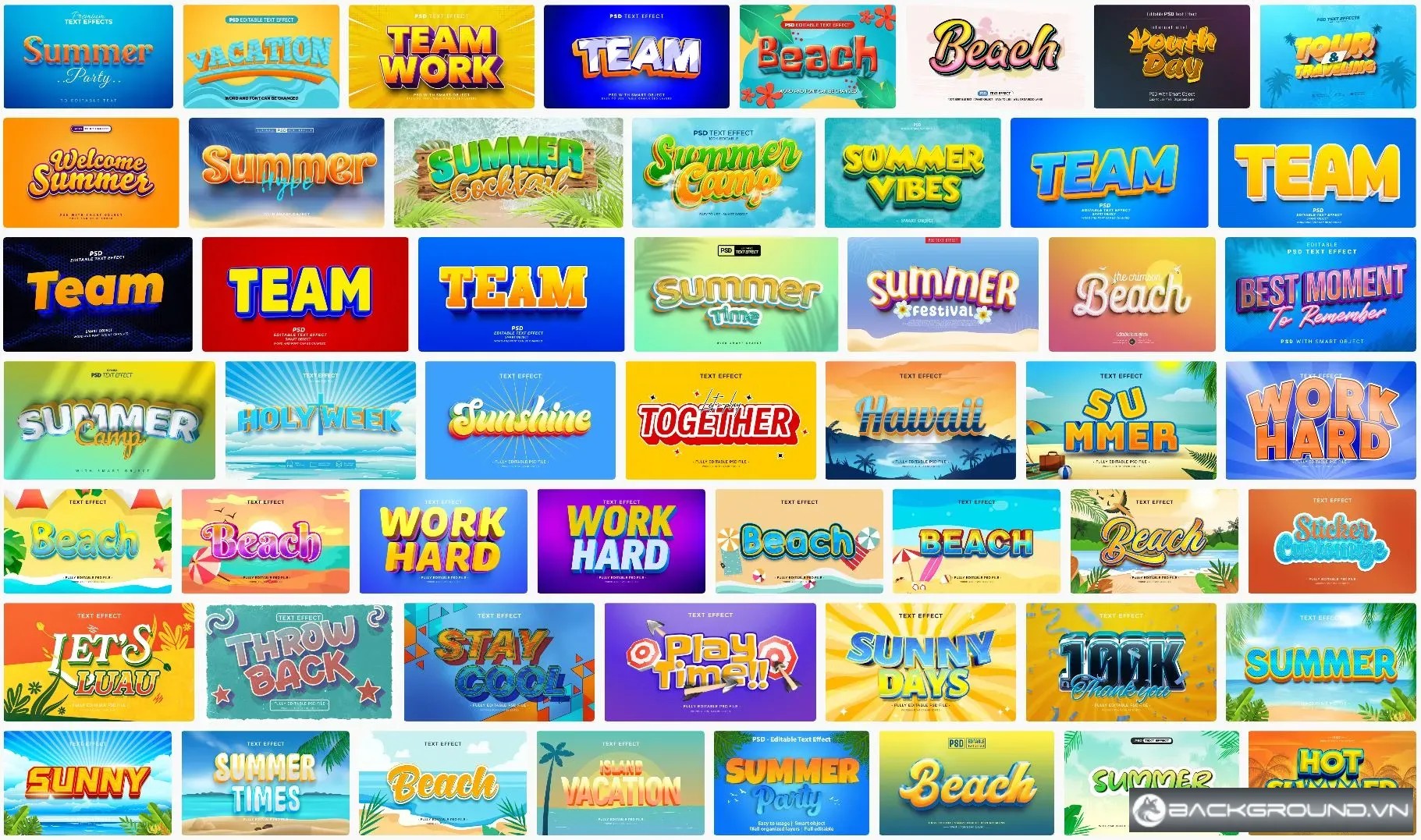 53+ Text Effect Team Building