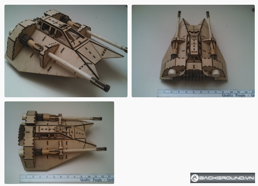 file cắt Snowspeeder - Star Wars