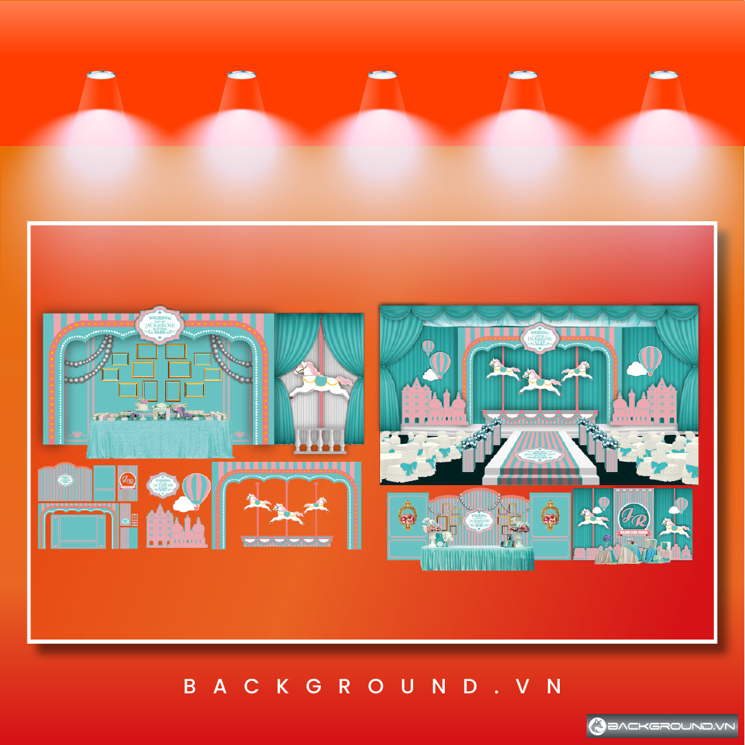 Backdrop đám cưới ngoài trời (4)