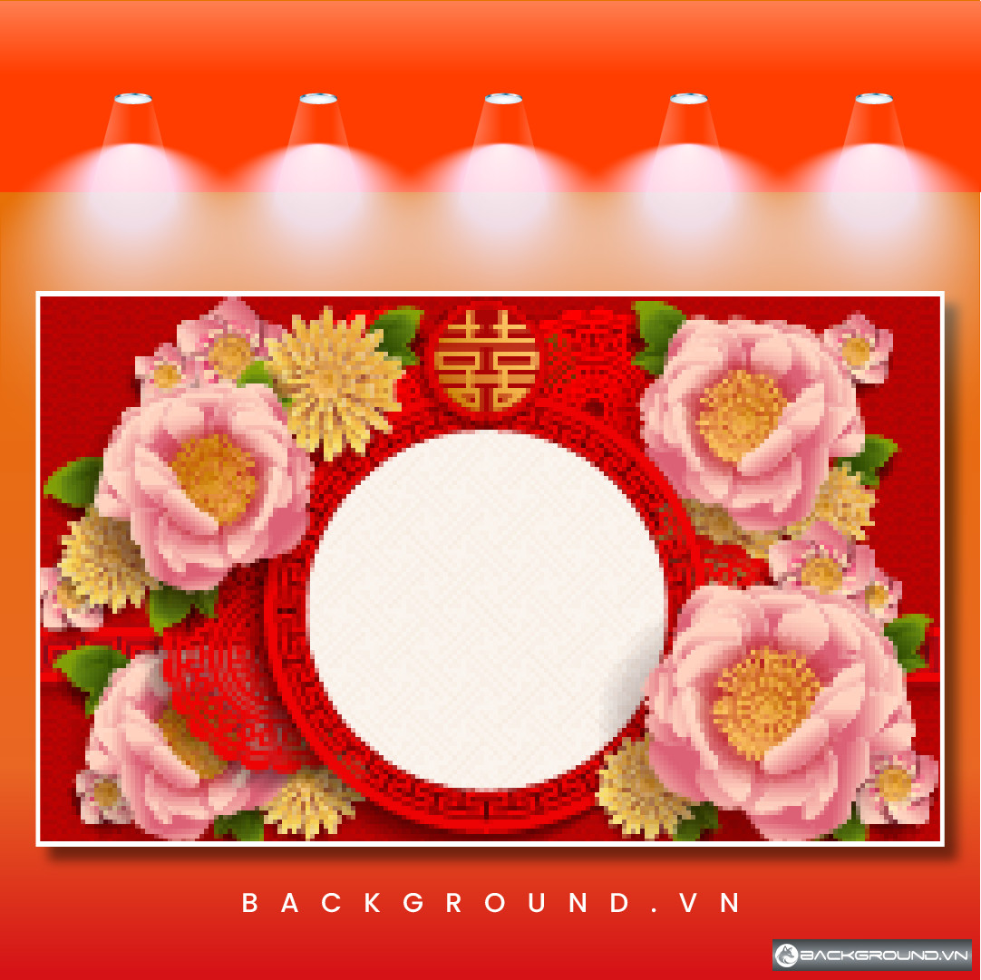 Mẫu sân khấu cưới đơn giản (15)