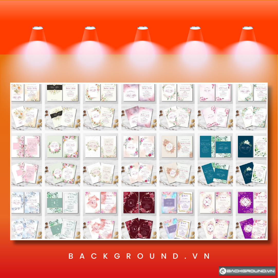 21+ Mẫu thiệp cưới file vector