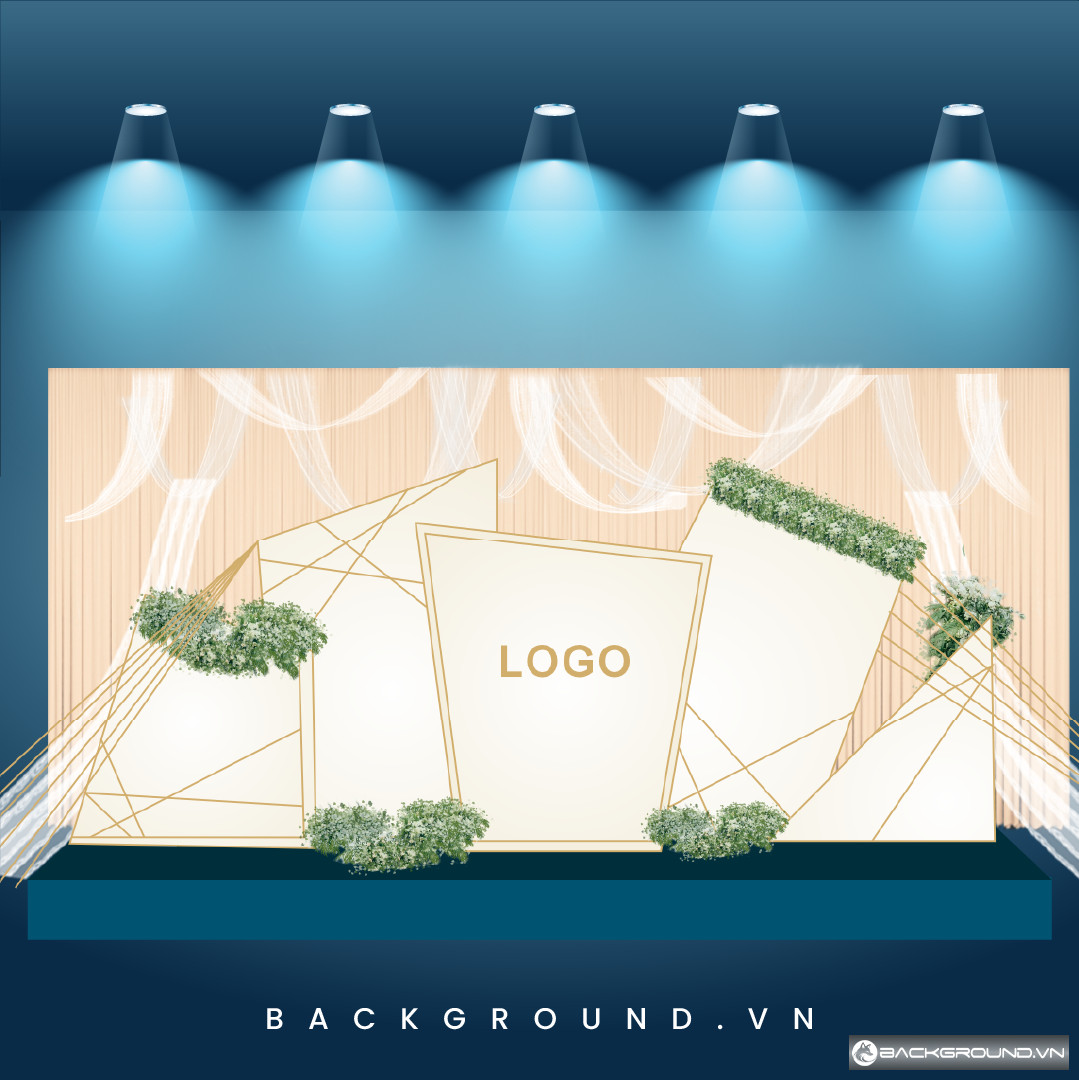 Backdrop cưới đơn giản nhưng sang trọng (35)