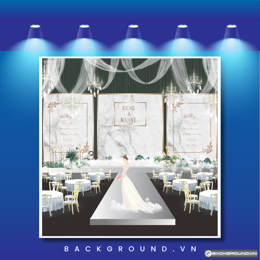 Backdrop cưới đơn giản nhưng tinh tế (37)