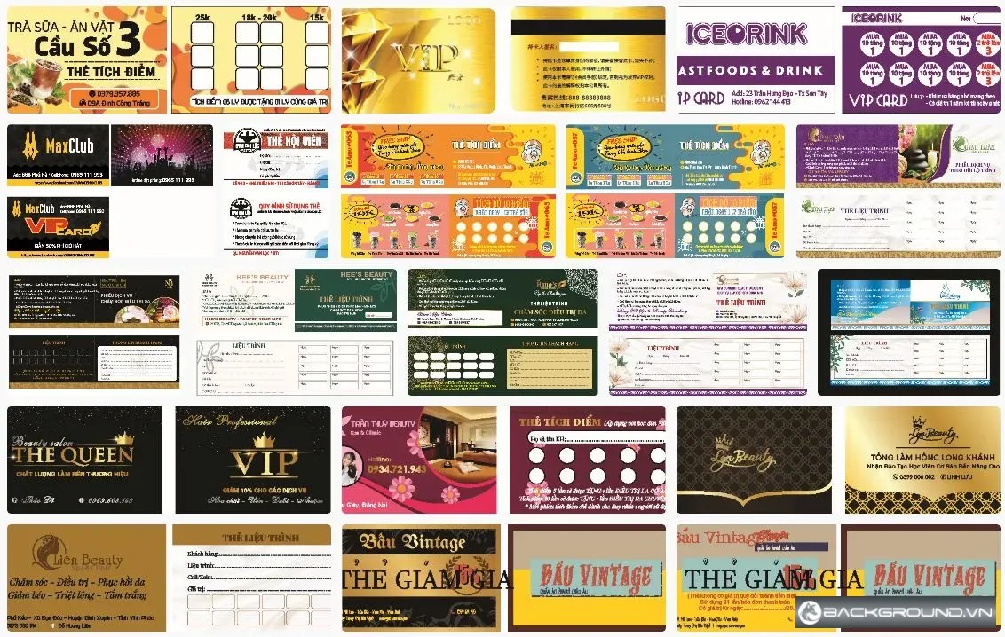 19+ Thẻ tích điểm - hội viên VIP