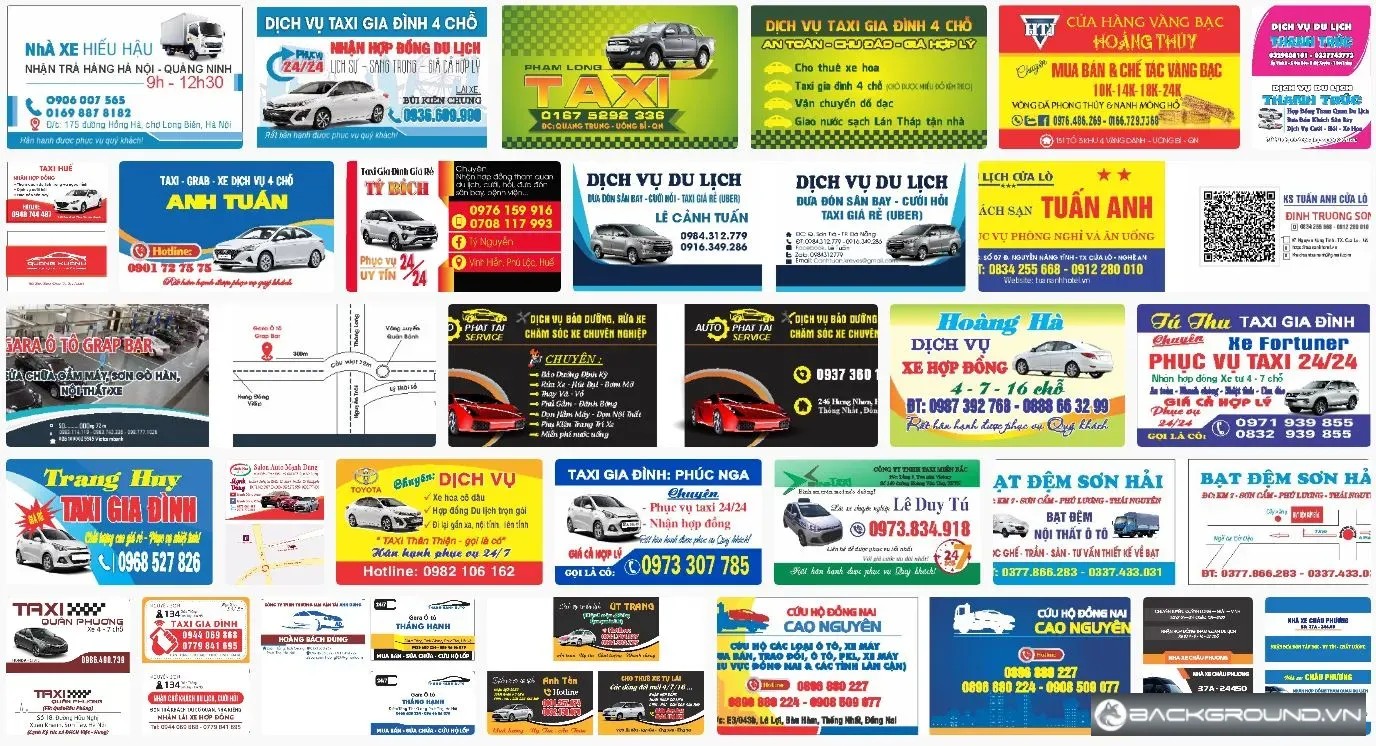 28+ Card visit taxi - nhà xe