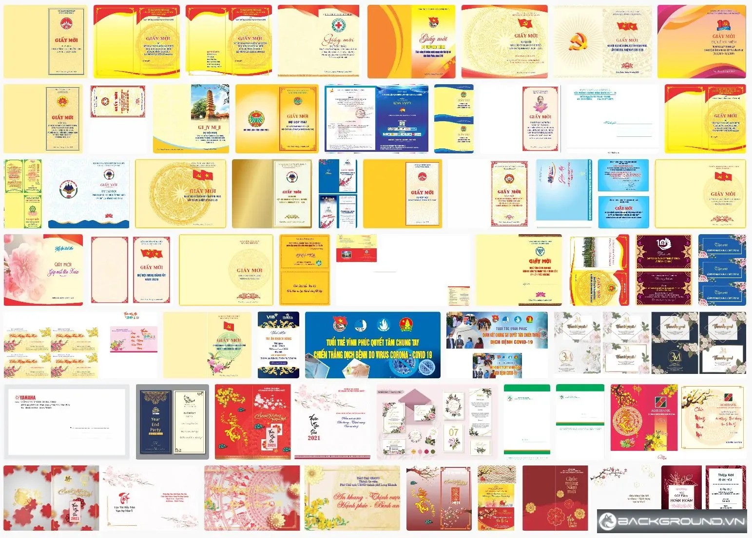 55+ Mẫu giấy mời đẹp