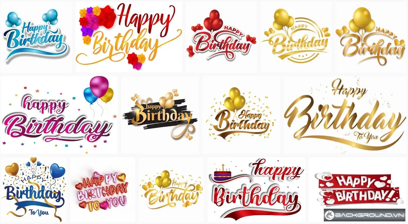 15+ Typo sinh nhật