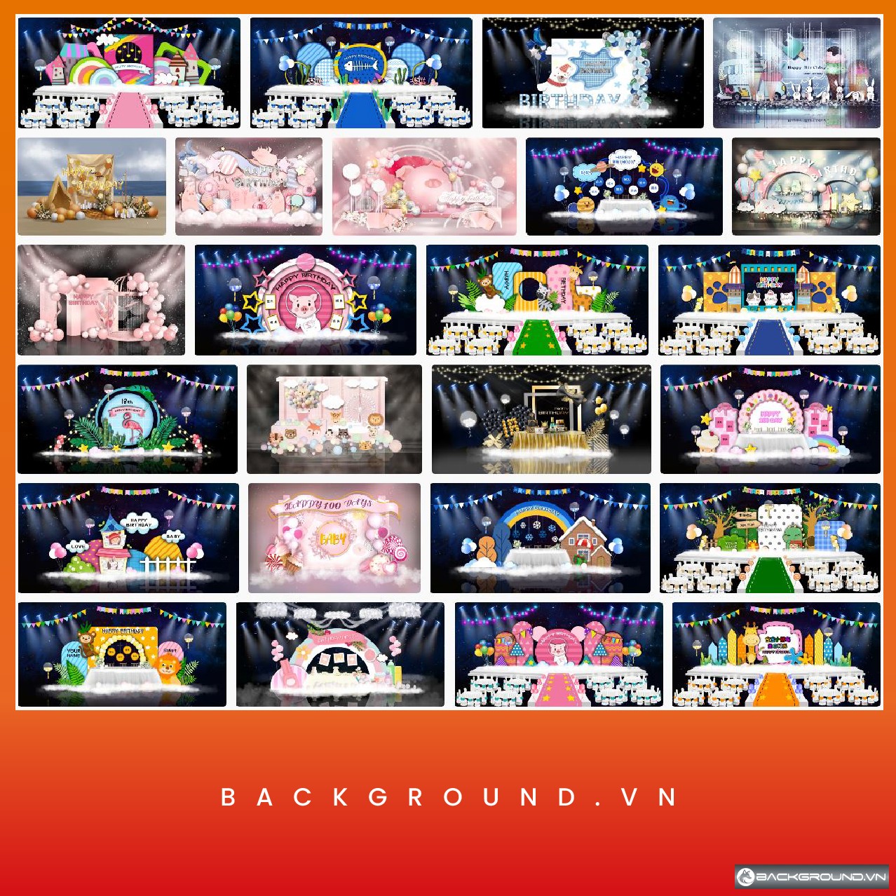25+ Background sinh nhật