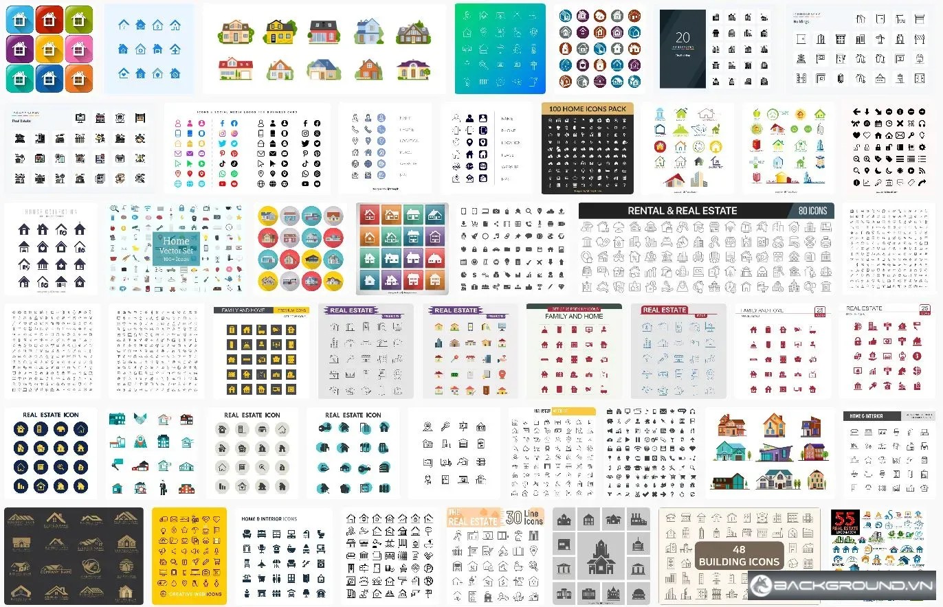 50+ Icon Home