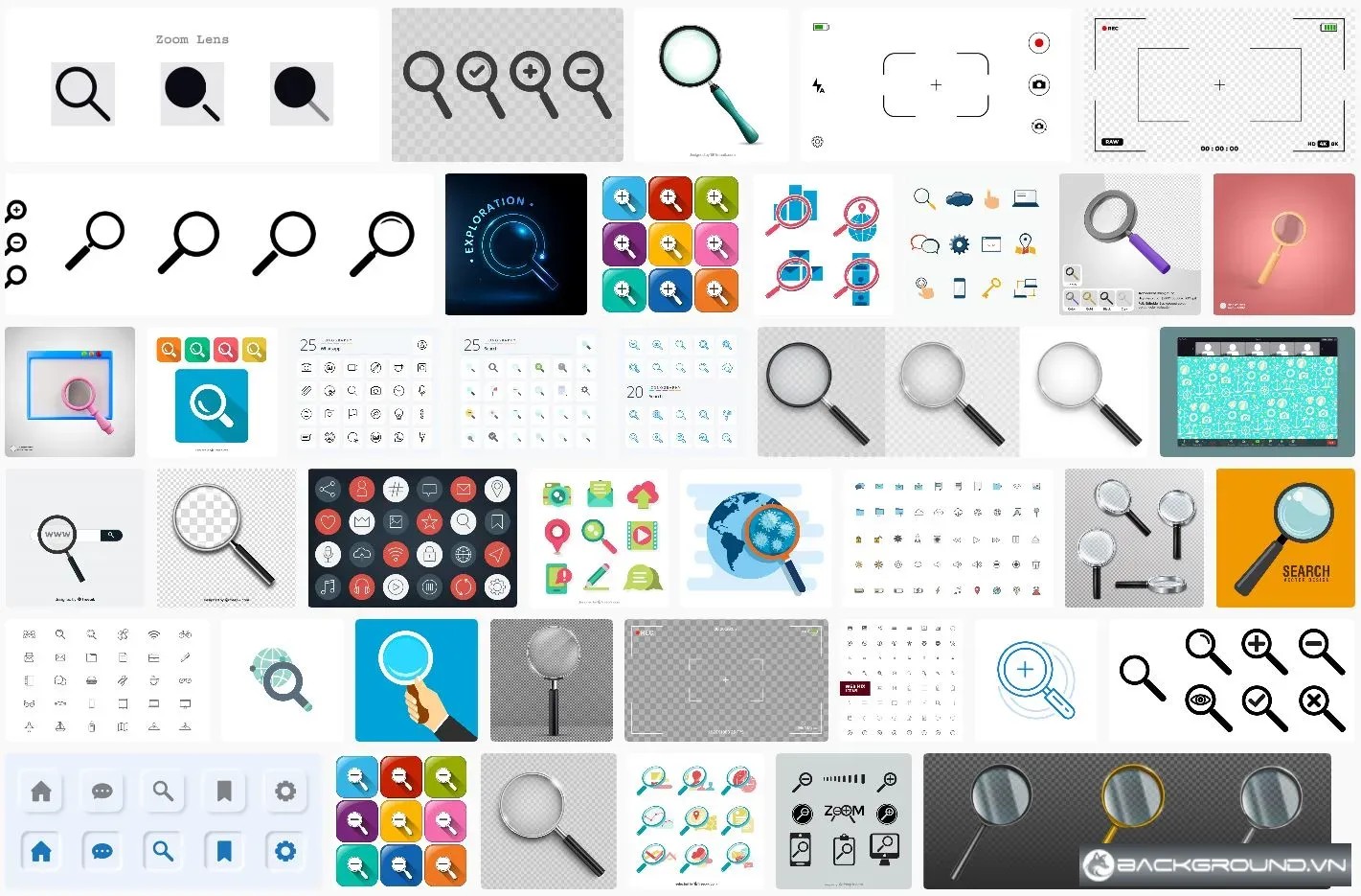 50+ icon zoom