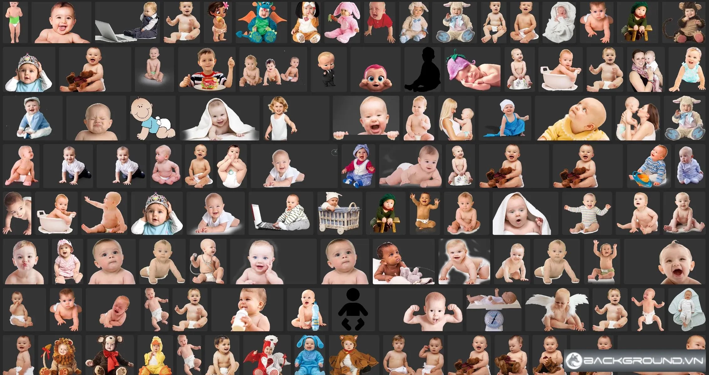 125+ Ảnh em bé PNG