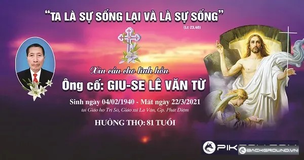 Phông đám tang công giáo