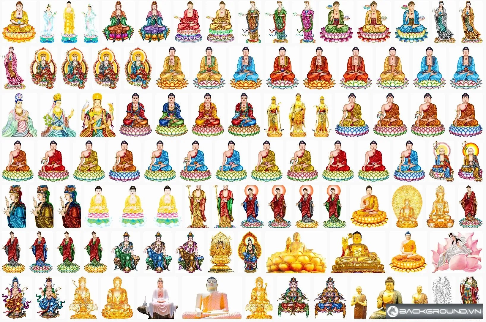 150+ Tranh tượng phật 3D