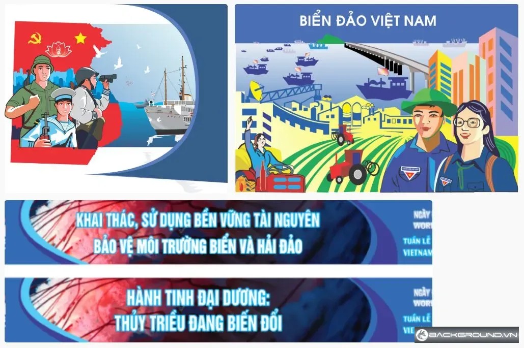 3+ Tranh bảo vệ biển đảo