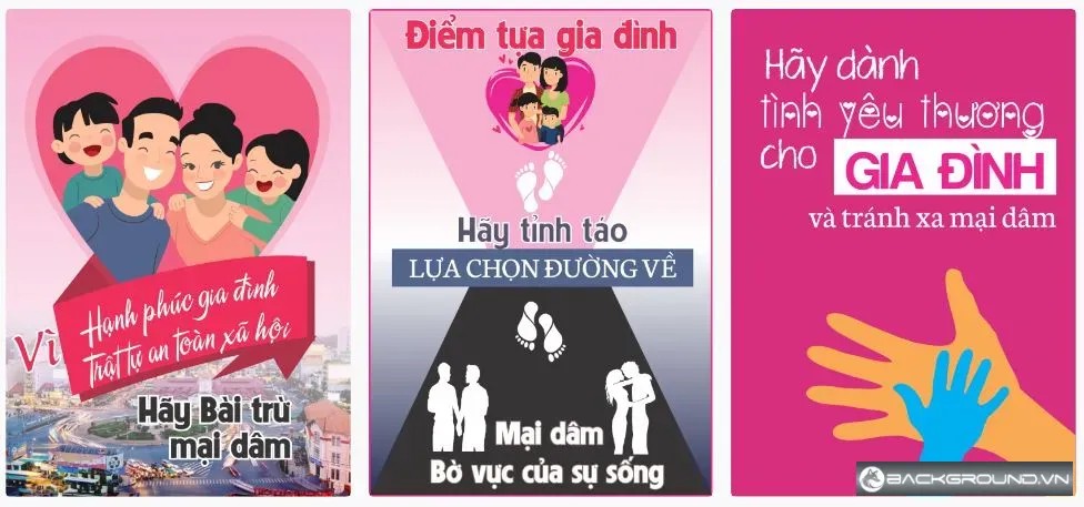 3+ Tranh cổ động phòng chống HIV
