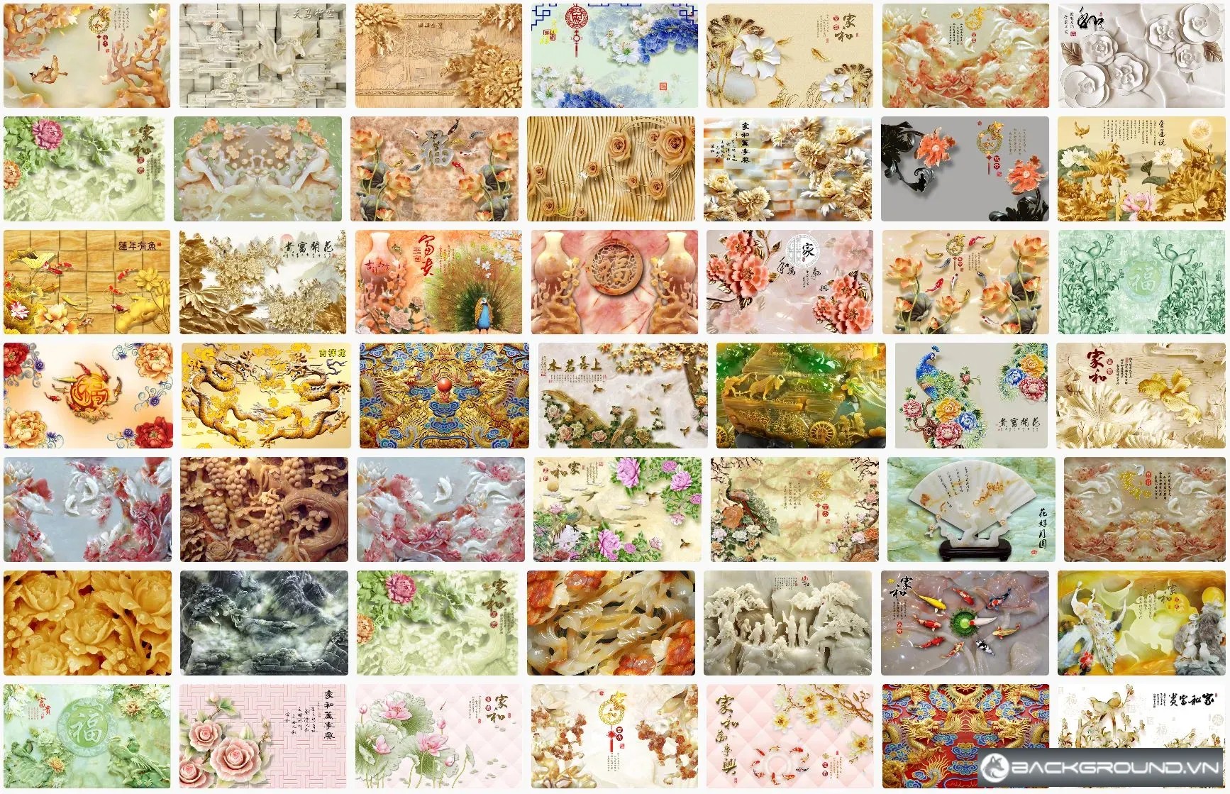 90+ Tranh khảm đá - khảm gỗ