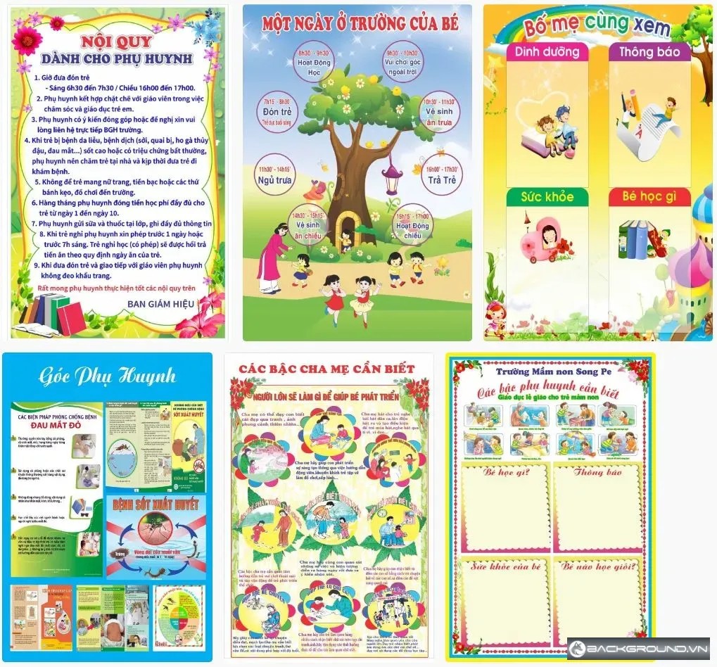 6+ Góc phụ huynh cần biết mầm non