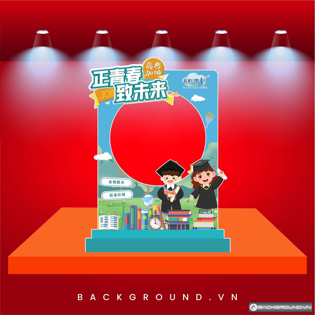 Mẫu Backdrop check-in Lễ Tốt Nghiệp Tiểu Học (15)