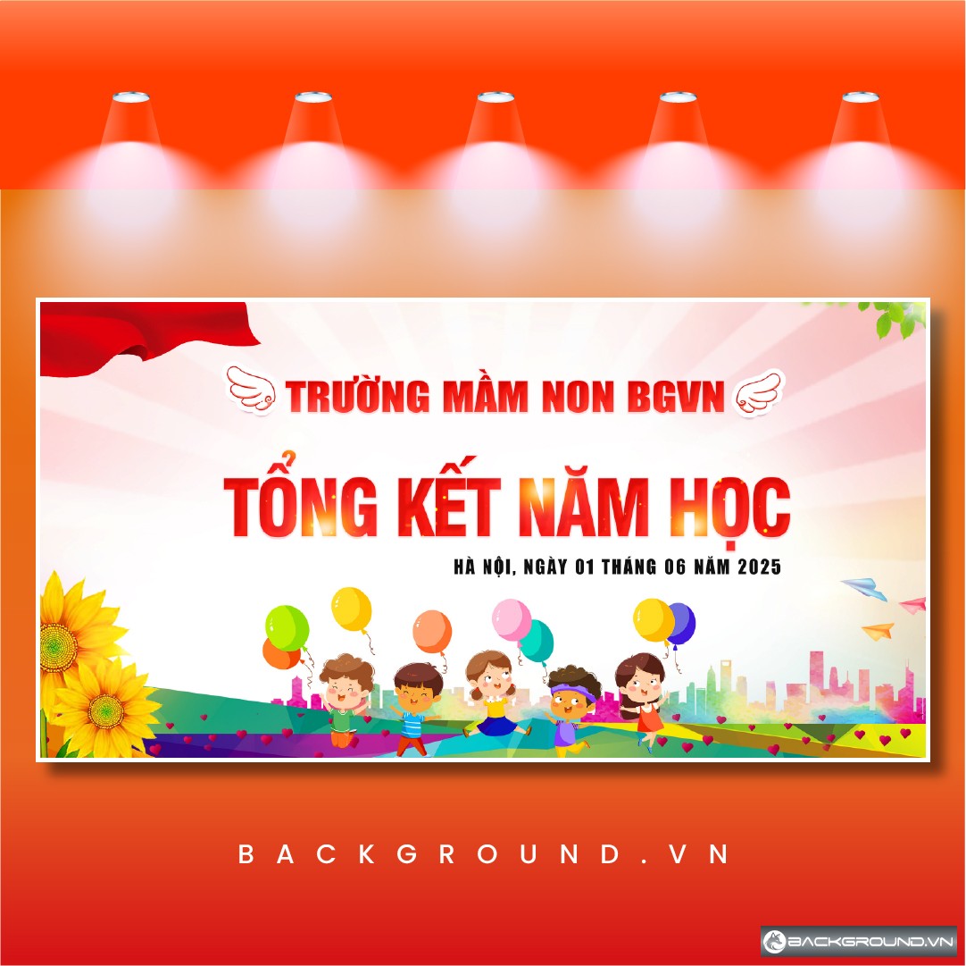 Mẫu background tổng kết năm học mầm non (7)