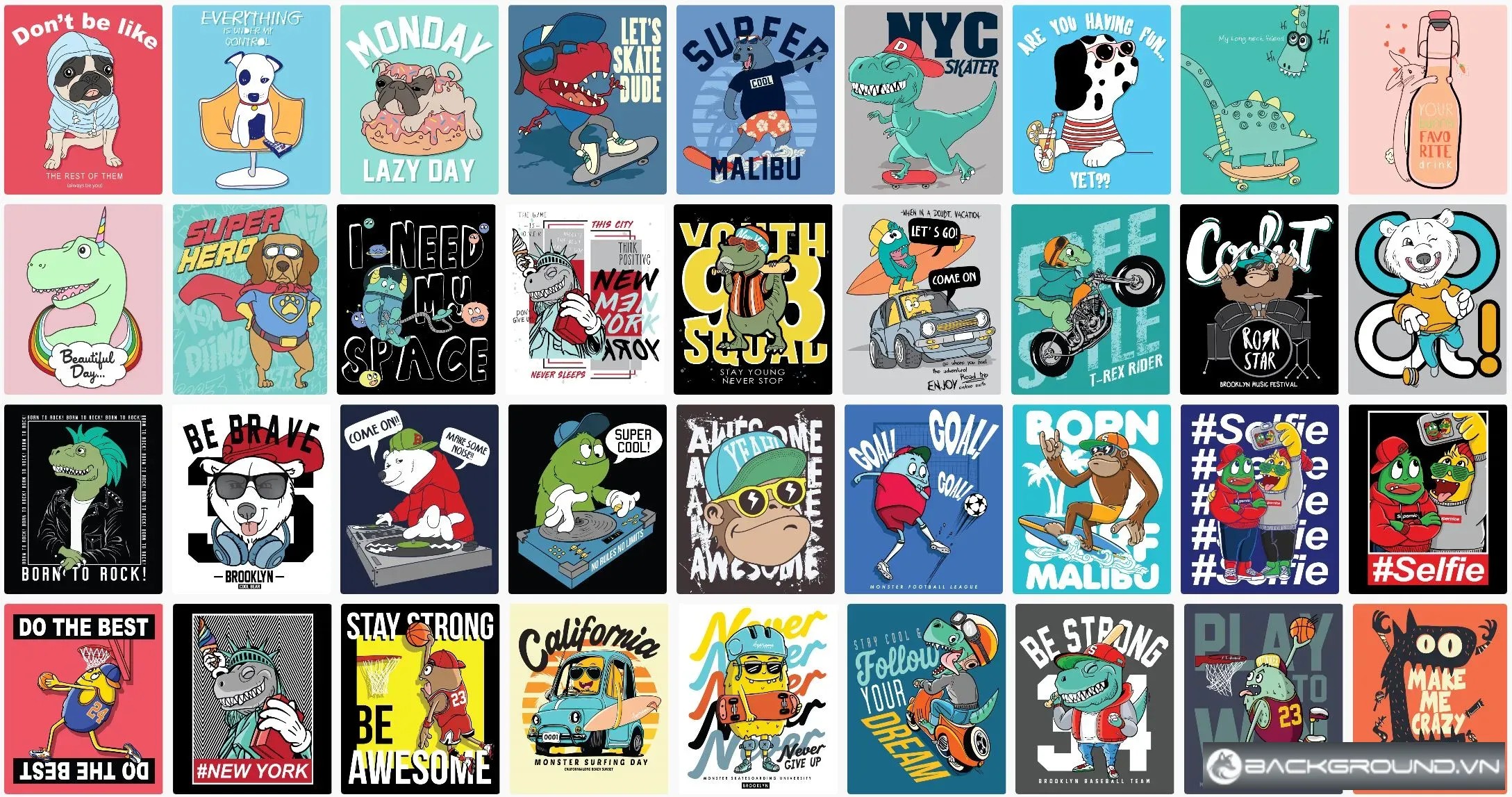 80+ Cartoon T-shirt