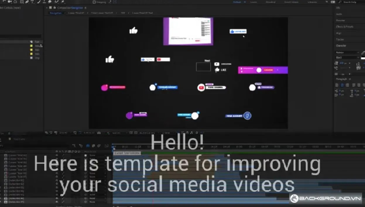 19+ Social Media Template