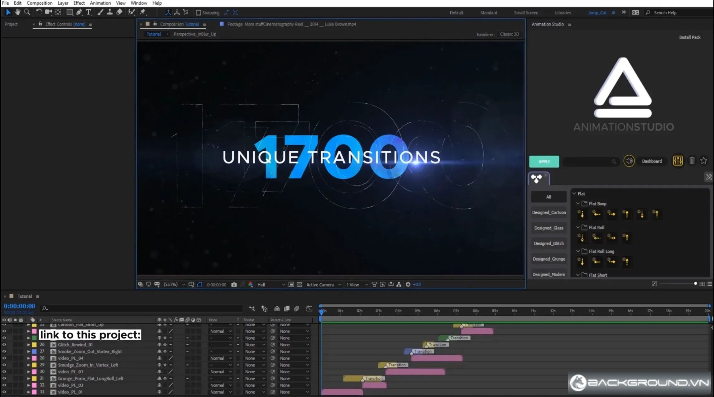 2500+ All in one Transitions Effects - After Effects