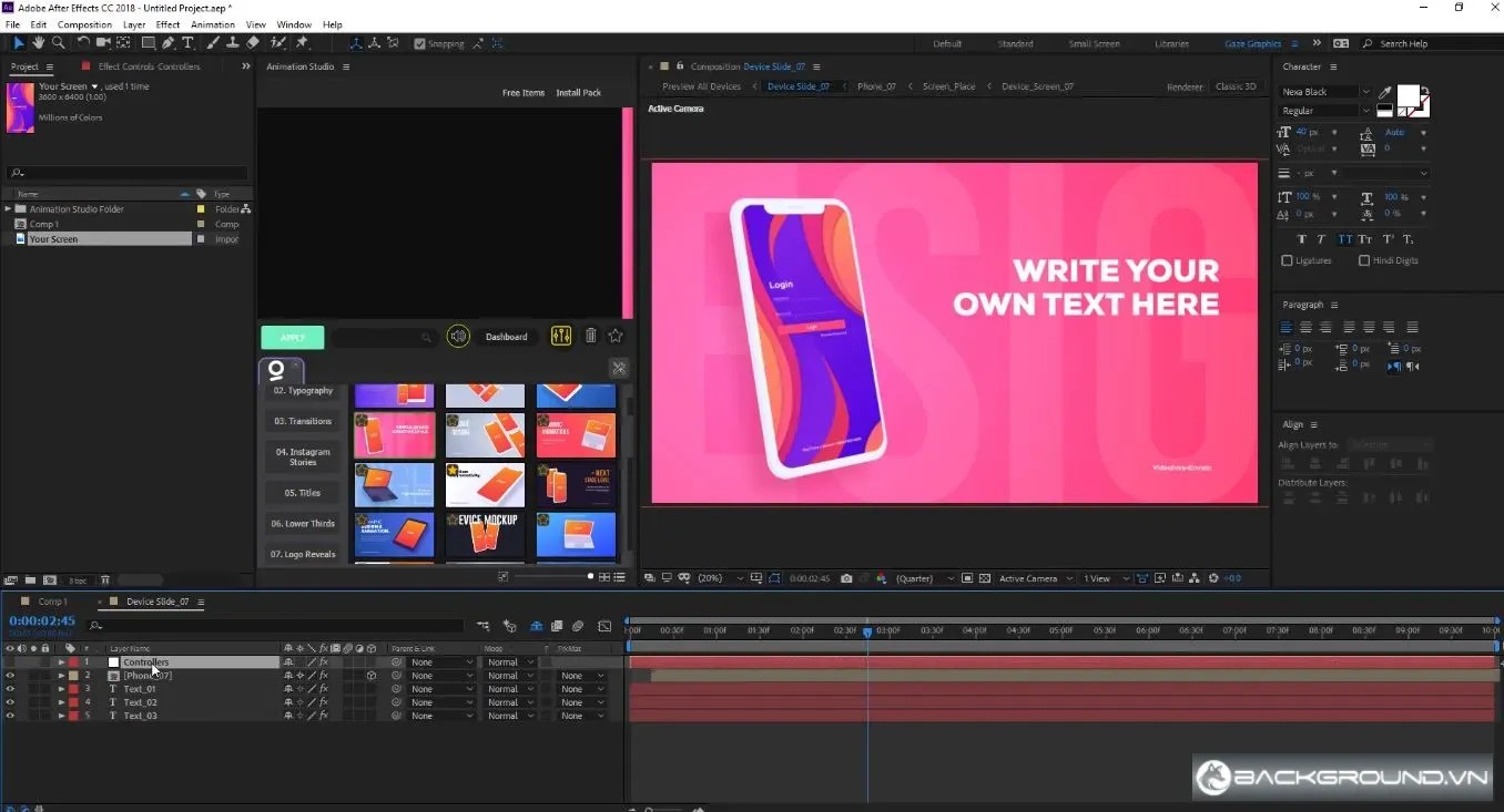 Adobe After Effects Cyber Punkv3