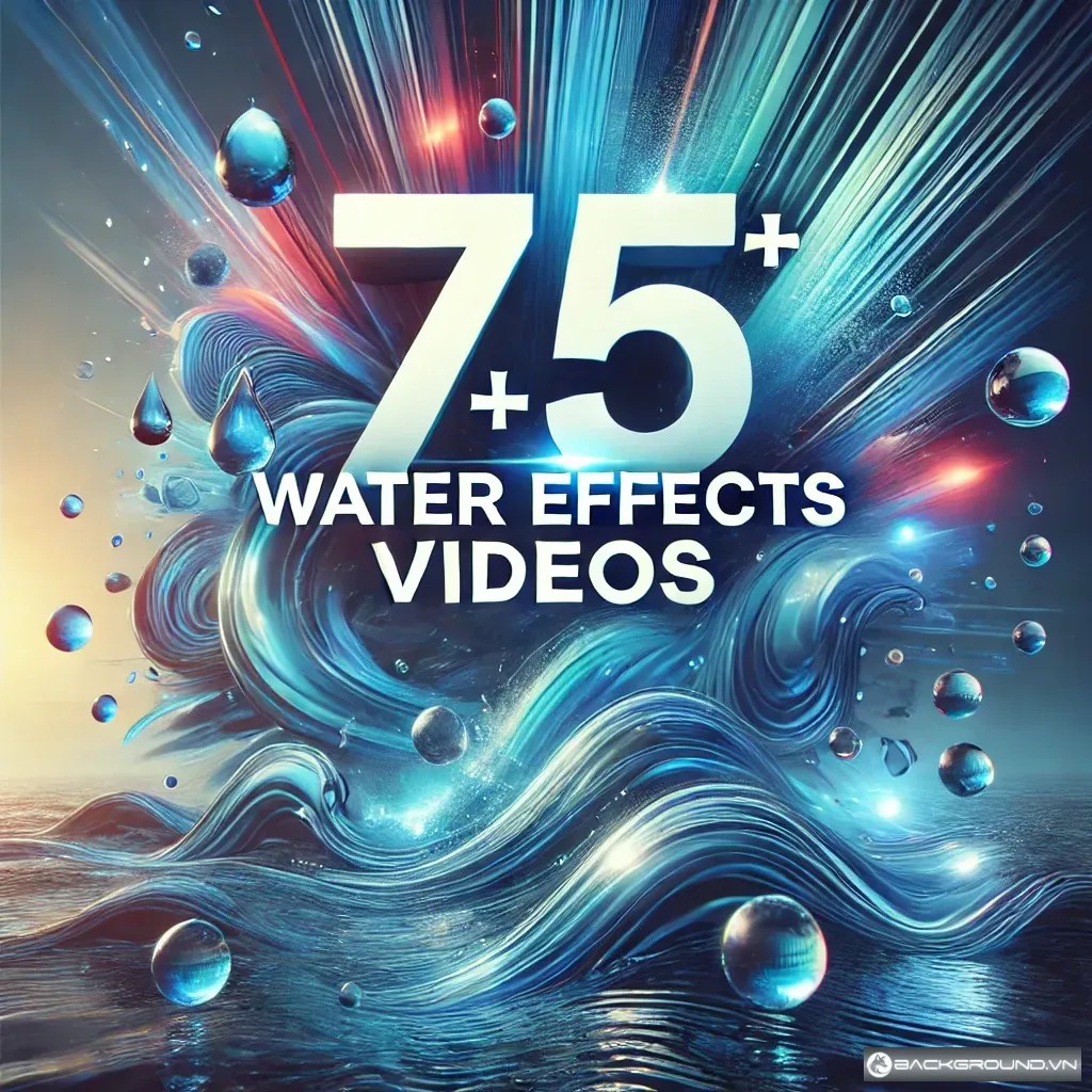 75+ Video hiệu ứng nước