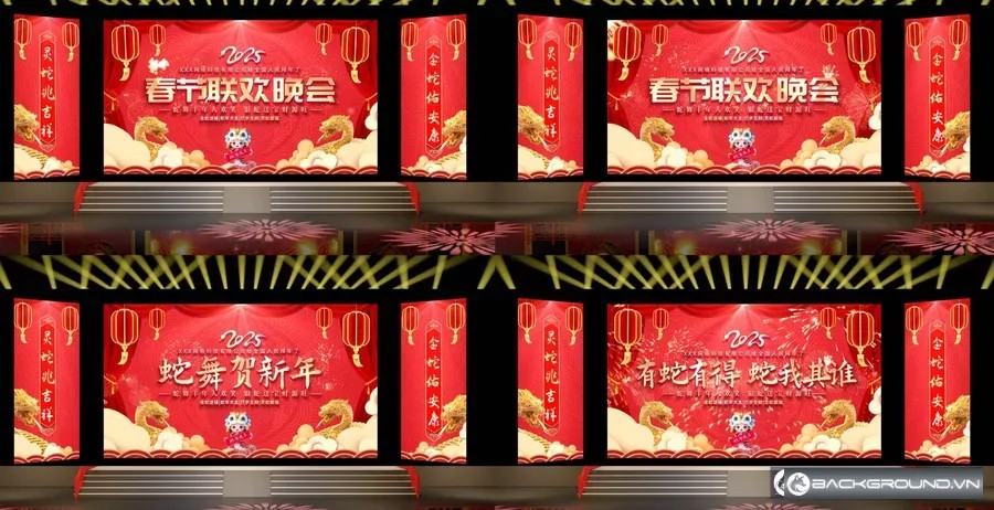 Backdrop Tết 2025 - After Effect