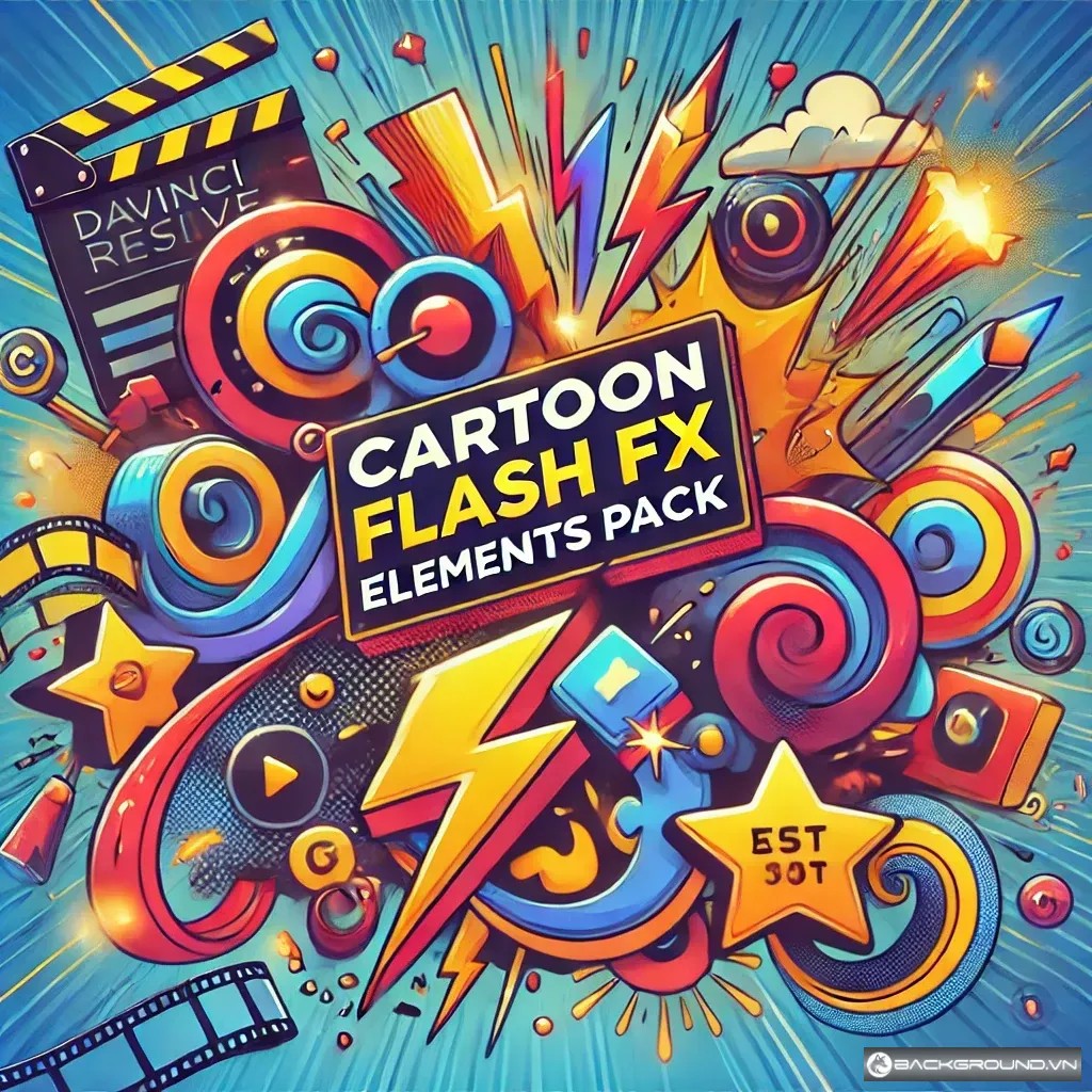 Cartoon Flash FX Elements Pack
