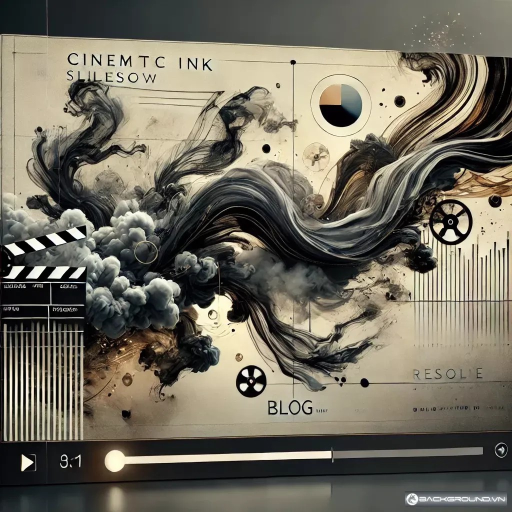 Cinematic Ink Slideshow