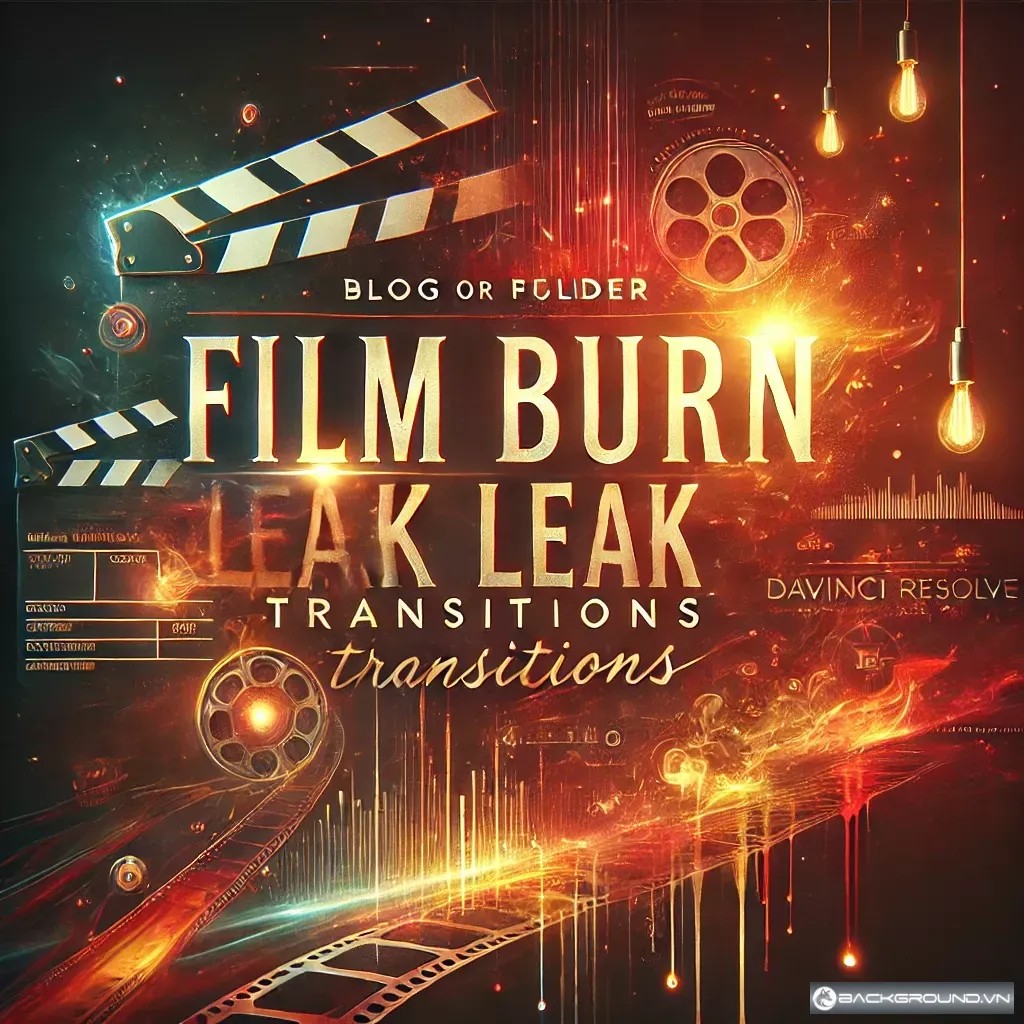 Film Burn Leak Transitions