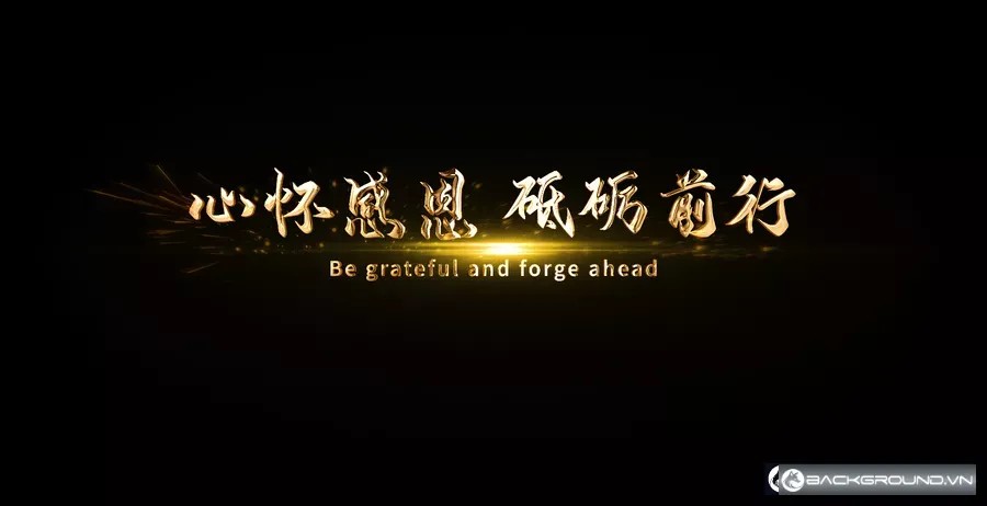 Mẫu title vàng gold - After Effects