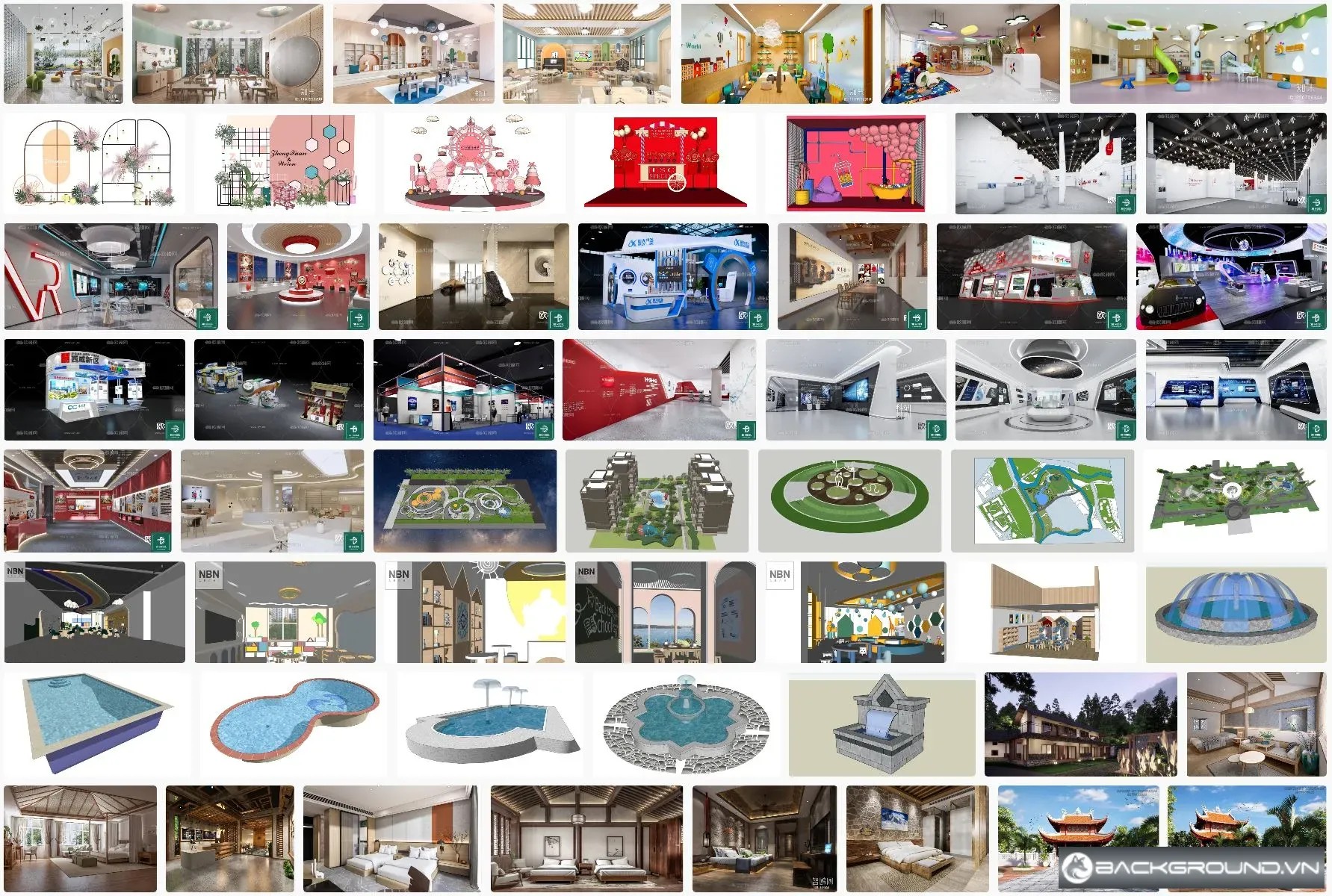 Thư viện Công Trình SketchUp