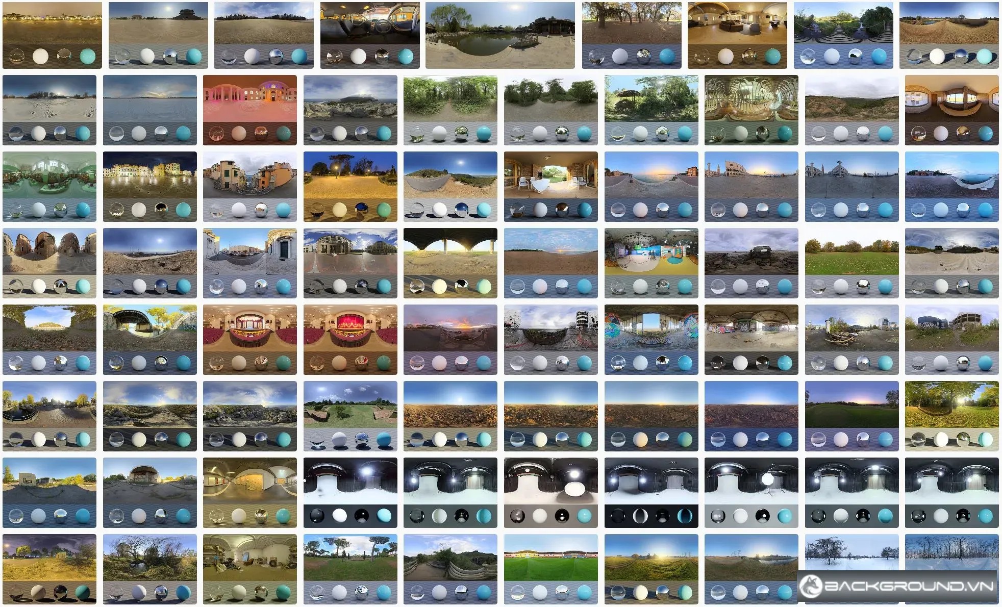 40+ HDRI for sketchup