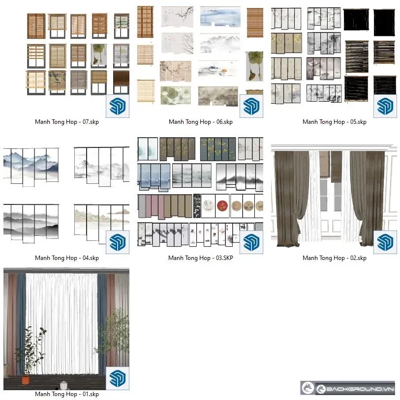 7+ Mành SketchUp