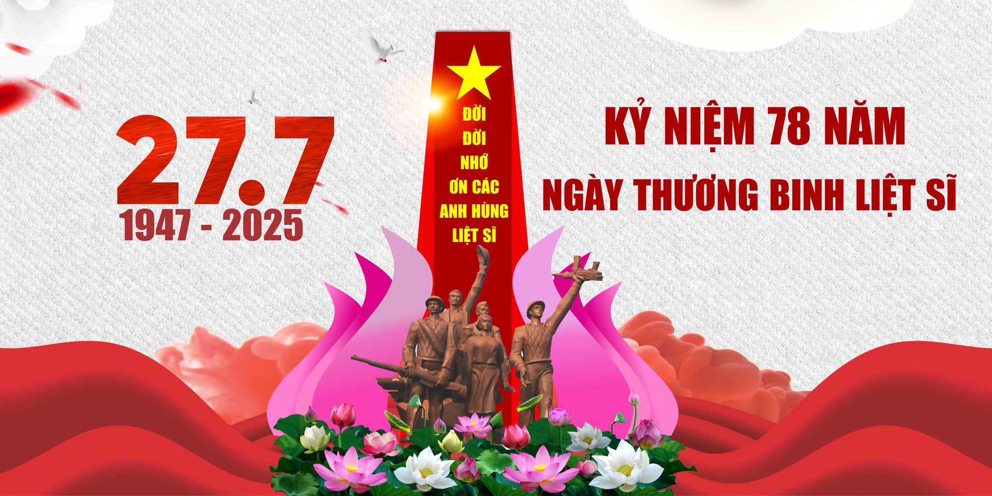 78 năm ngày thương binh liệt sĩ 27-7-2025