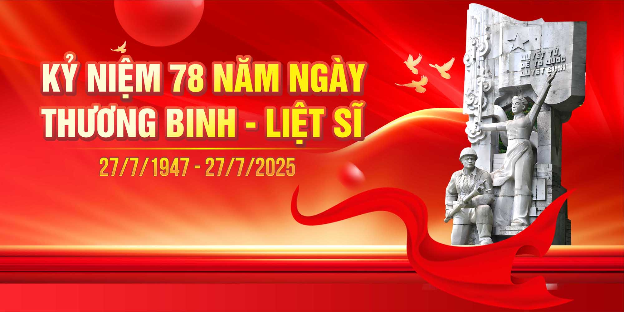 78 năm ngày thương binh liệt sĩ 27-7