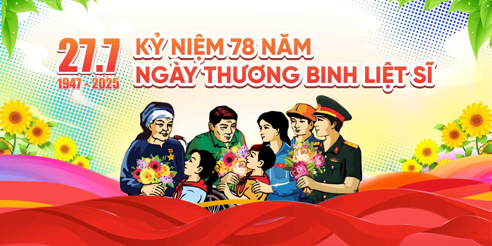Kỷ niệm 78 năm ngày thương binh liệt sĩ 1947-2025