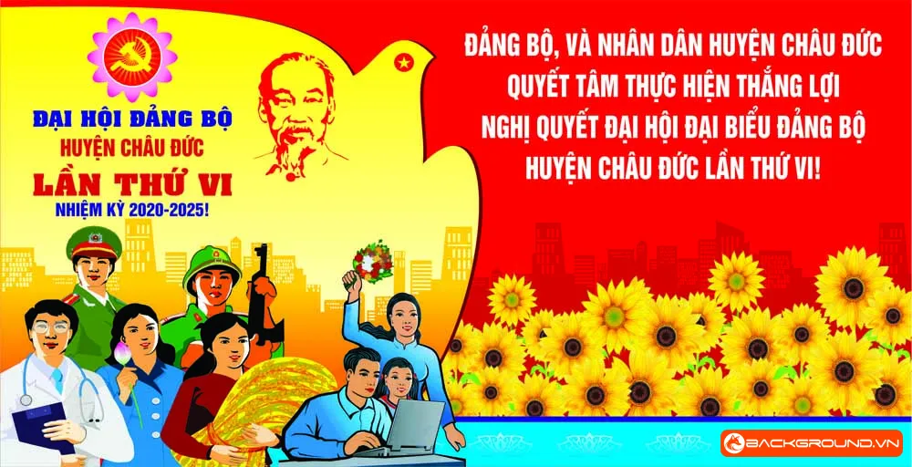 Pano đại hội Đảng Bộ 2025