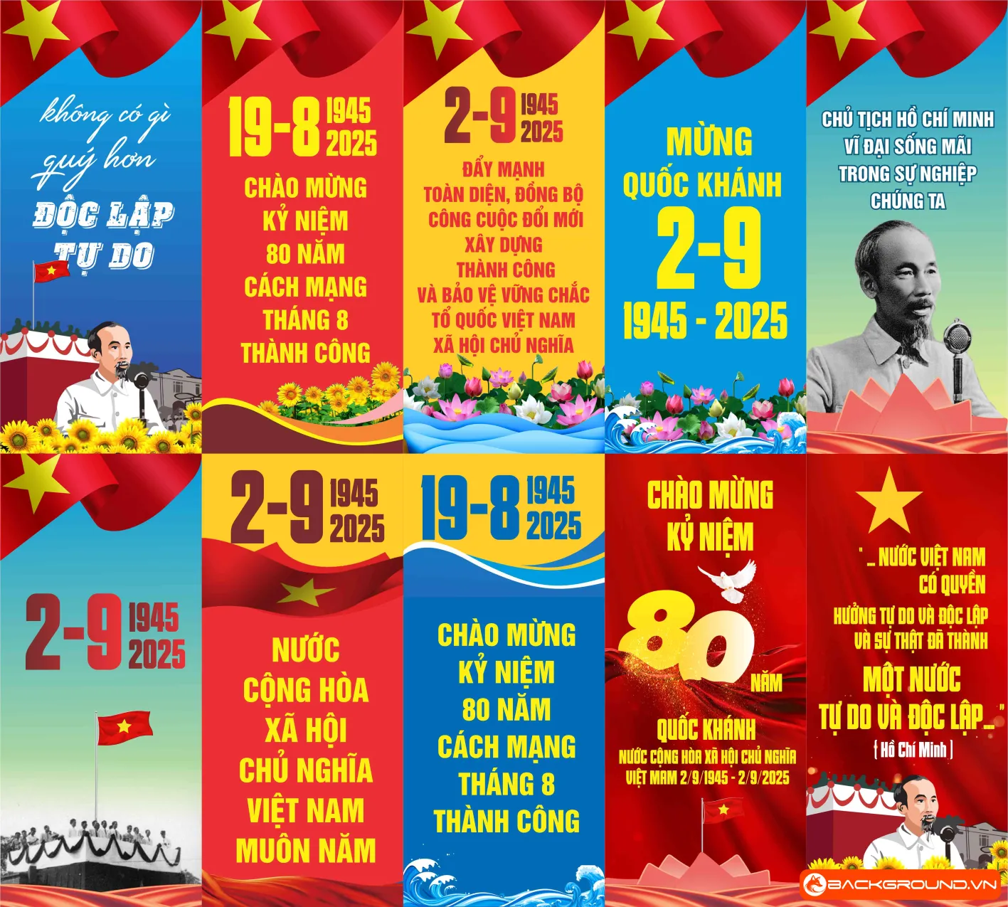 10+ Mẫu pano Quốc khánh 2-9