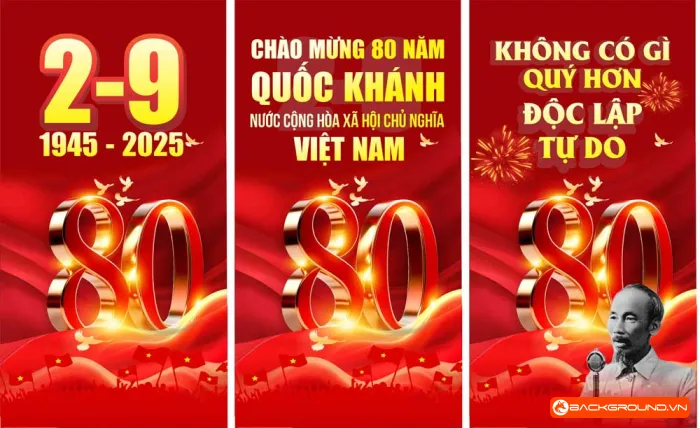 Phướn thả kỷ niệm 80 năm Quốc khánh 2-9