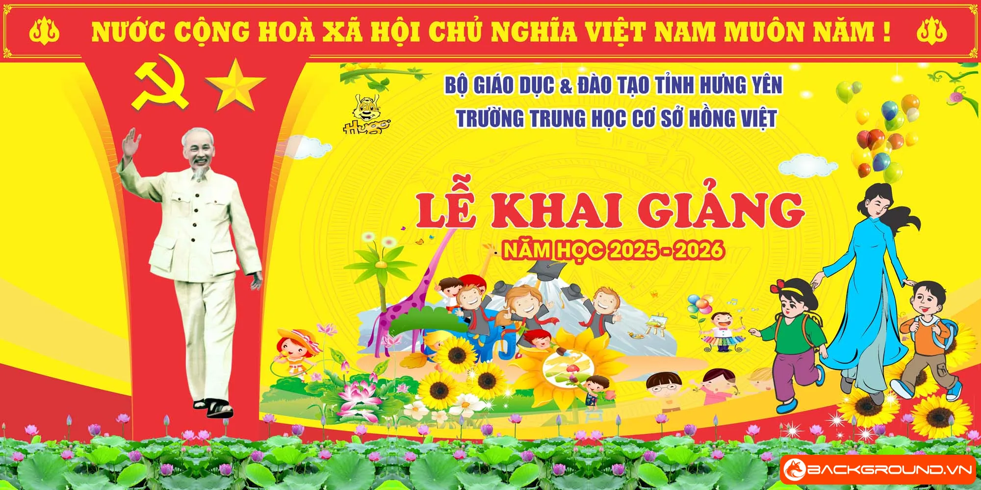 Backdrop khai giảng THCS 2025 (14)